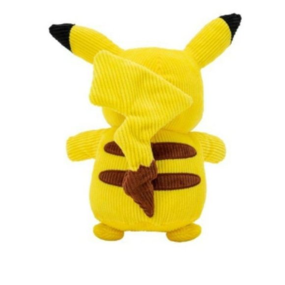 Pokemon - Select 8" Corduroy Pikachu Plush - Picture 2 of 4